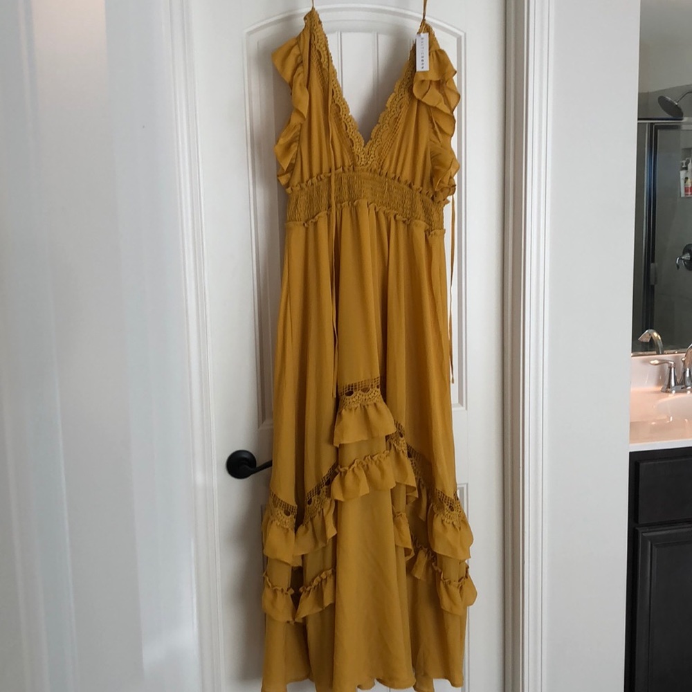 Baltic Born mustard dress